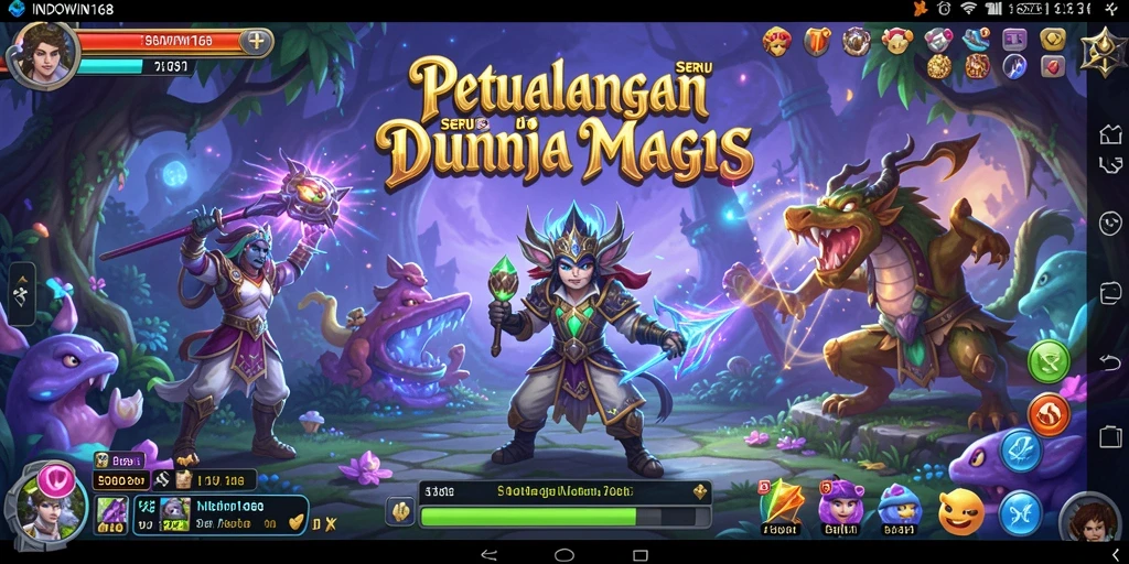 Gameplay seru dan menantang dalam INDOWIN168.