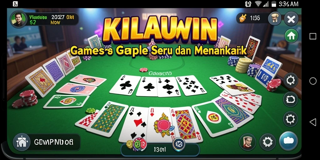 Tampilan gameplay seru dan interaktif di KILAUWIN.