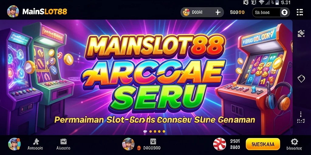 Tampilan menarik gameplay MAINSLOT88 dengan mesin slot warna-warni.