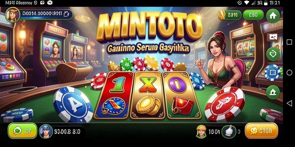 Screenshot gameplay seru di MINTOTO menampilkan pengalaman Kasino yang menakjubkan.