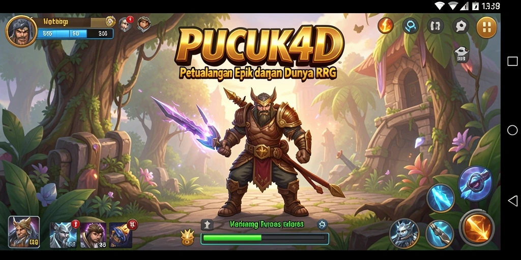 Tampilan gameplay RPG yang seru dan interaktif.