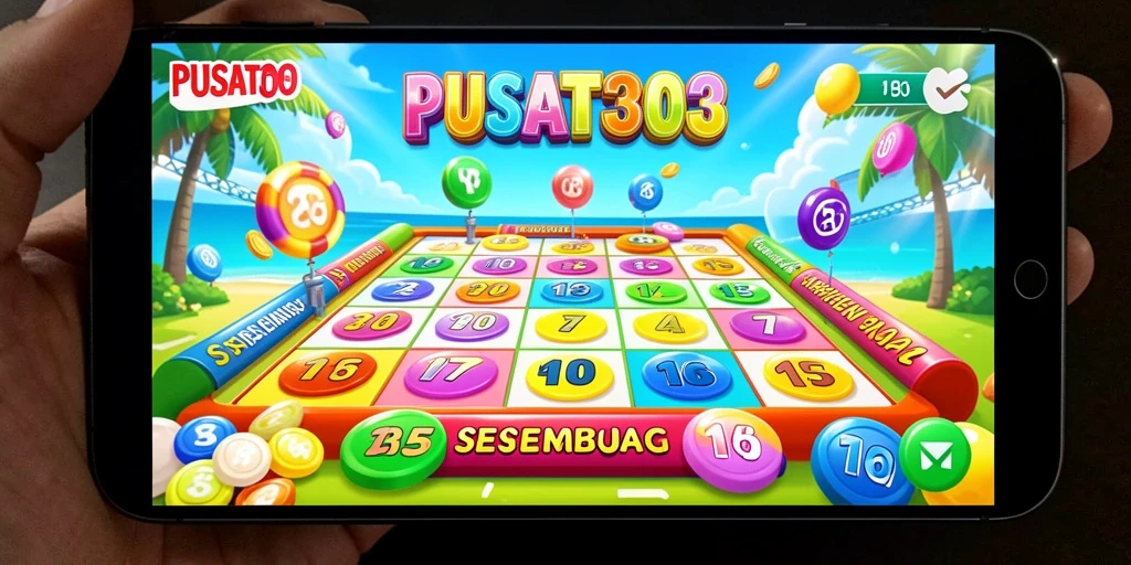 Tampilan menarik saat bermain Bingo di PUSAT303.