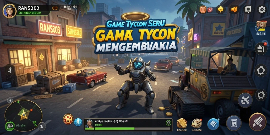 Tampilan gameplay RANS303 yang menarik dan interaktif.