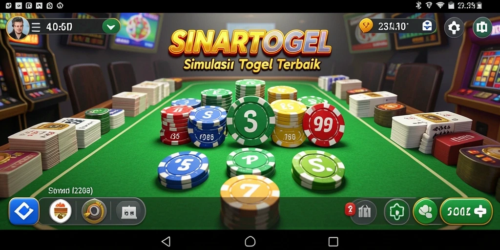 Screenshot utama SINARTOGEL menampilkan gameplay menarik dengan grafik yang memukau.