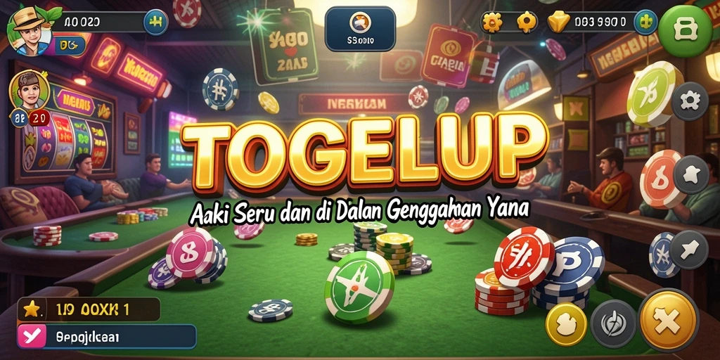 Tampilan gameplay TOGELUP yang mendebarkan dan penuh aksi.
